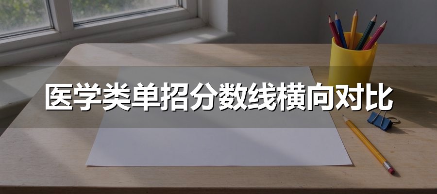 湖南医学类高职2026单招分数线横向对比：中医骨伤501最高，长沙卫生/湘潭医卫/益阳医学谁更「洼地」